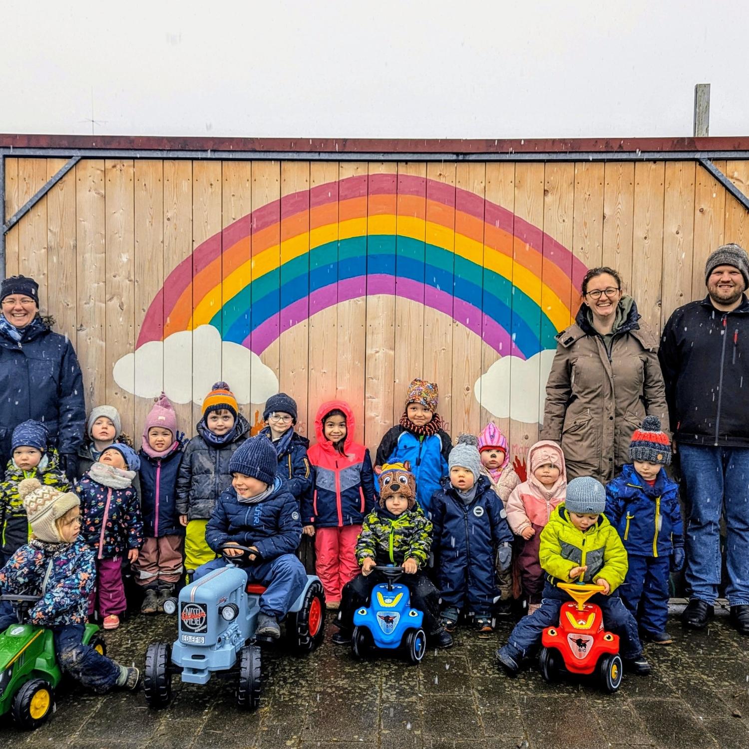 Fahrzeugübergabe im Haus für Kinder St. Burkhard